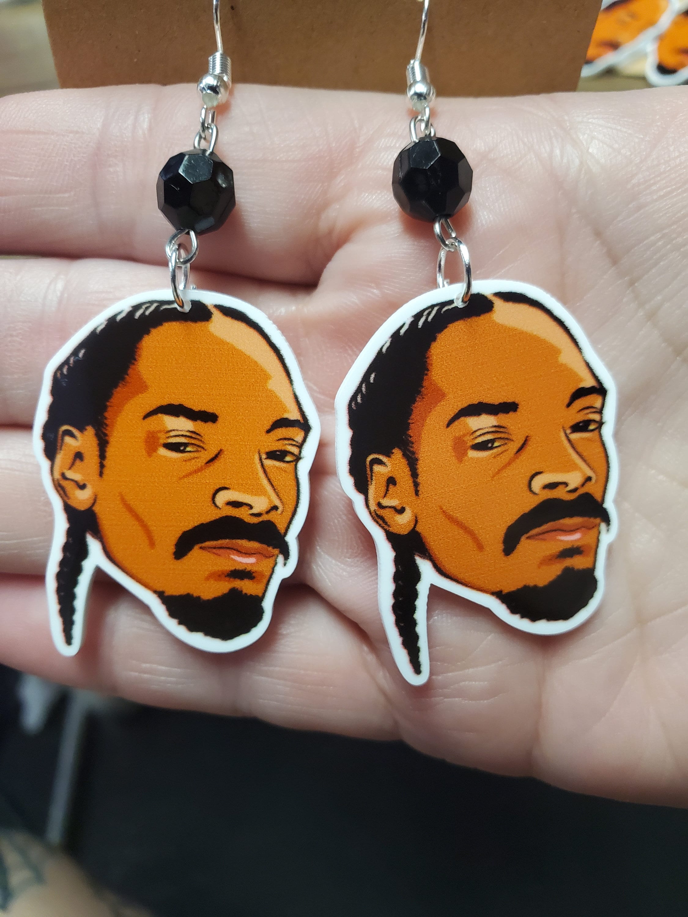 Snoop Dogg earrings