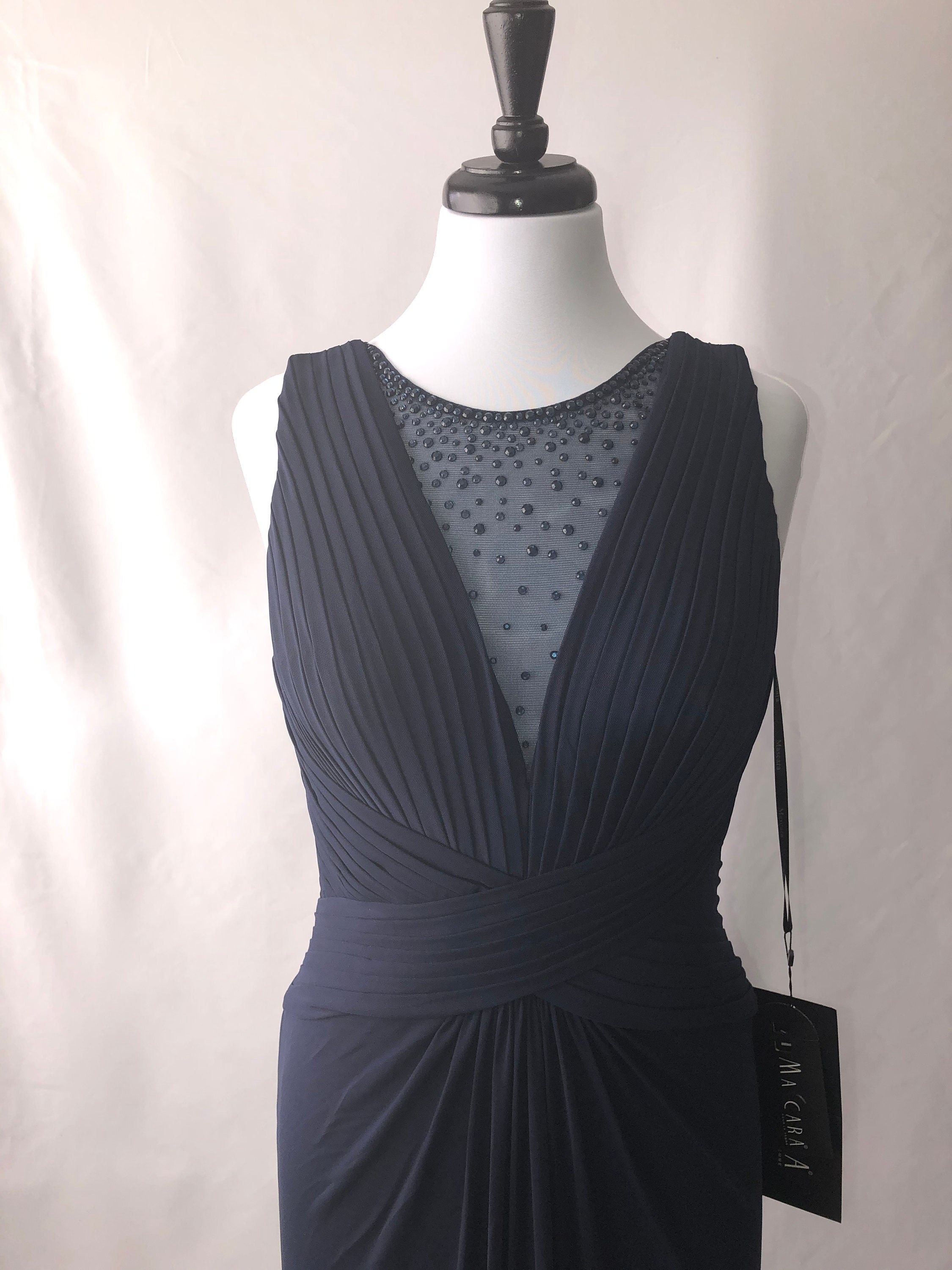 Soft tulle Mascara dress with stunning embellishment Etsy