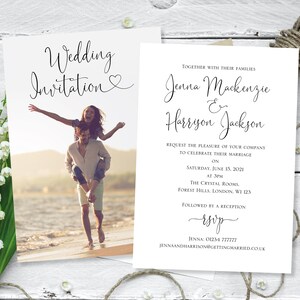 Printed Wedding Invitation, Wedding Day invites, Wedding Invites, Wedding Invites, Wedding Photo Invite, Cheap Invitations, Invites Wedding