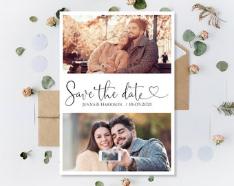 Printed Save The Date, Photo Save The Date Wedding Cards, Save The Date, Modern Save The Date, Cheap Save The Date, Save Our Date Cards