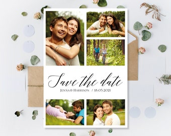 Printed Save The Date, Save The Date, Photo Save The Date Wedding Cards, Modern Save The Date, Save Our Date Cards, Cheap Save The Date