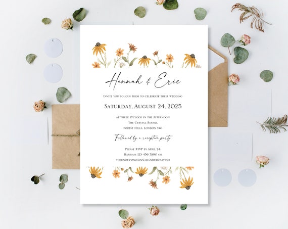 Printed Wedding Invites Invitations Cards Day Evening Party