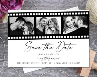 Printed Save The Dates, Save The Date Cards, Save The Date Wedding, Modern Photo Save The Dates, Save Our Date Cards, Wedding Save The Dates
