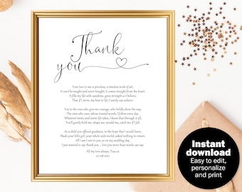 Parents wedding gift poem, Parents gift wedding, Mother of the bride gift poem, Father of the bride gift poem, Mum dad wedding gift poem