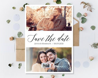 Printed Save The Date, Photo Save The Date Wedding Cards, Modern Save The Date, Save The Date, Save Our Date Cards, Cheap Save The Date