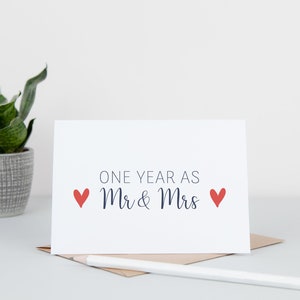 Wedding Countdown Card One Year Until We Are Married One Etsy Wedding Countdown Card One Year Until We Are Married One Etsy