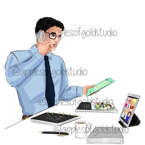 Phone preaching - This clipart can be used for personal and comercial use