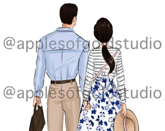 Couple service partner - This clipart can be used for personal and comercial use