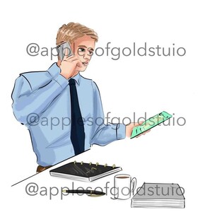 Predicación telefónica: este clipart se puede utilizar para uso personal y comercial