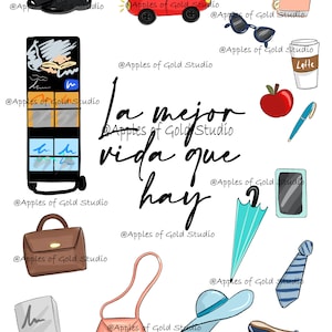 Best life ever Español - This clipart can be used for personal and comercial use