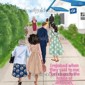 Salón del Reino Jw: este clipart se puede utilizar para uso personal y comercial