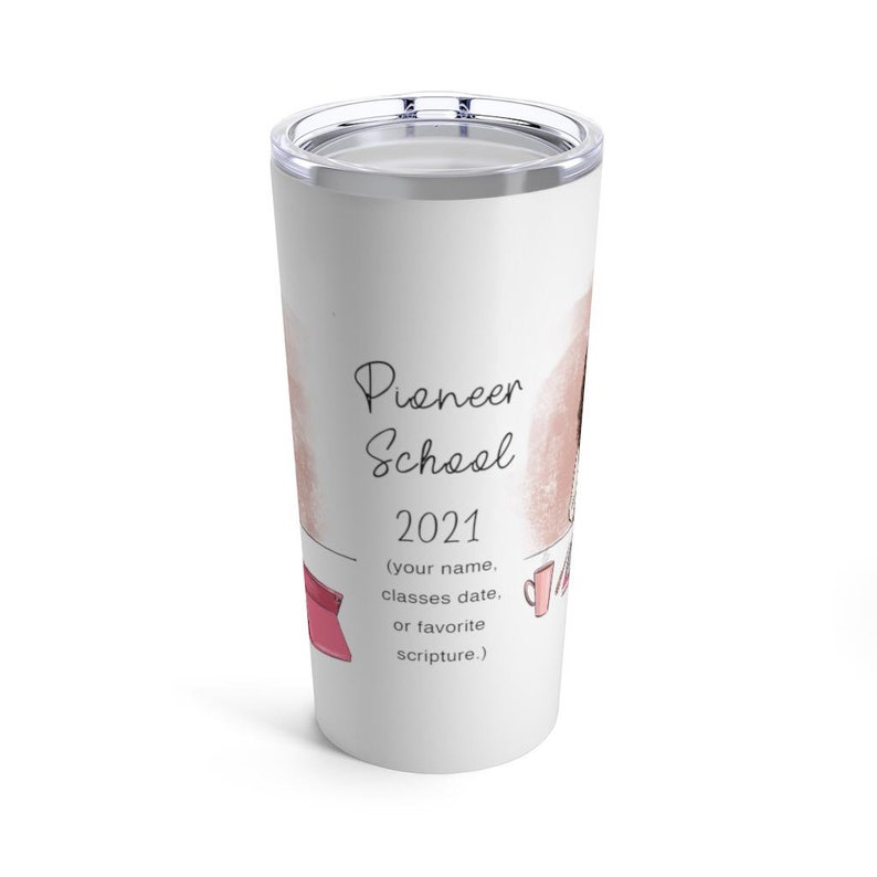 Pioneer travel mug, Pioneer school gift, pioneer school mug, Meeting tumbler, convention gift, jw gifts, jw 20 oz tumbler, 20 oz travel mug image 3