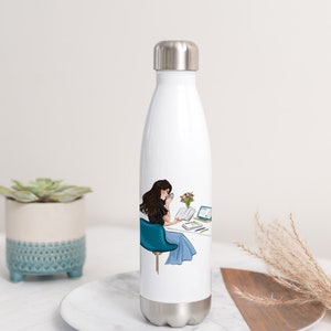 Jw personal study water bottle, jw bottle, insulated bottle, jw gift, jw pioneer gift, pioneer gift, best life ever, stainless bottle