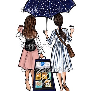 Amigos de JW predicando: este clipart puede usarse para uso personal y comercial