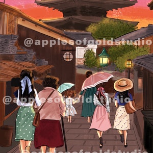Pioneer Sisters - This clipart can be used for personal and comercial use