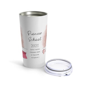 Pioneer travel mug, Pioneer school gift, pioneer school mug, Meeting tumbler, convention gift, jw gifts, jw 20 oz tumbler, 20 oz travel mug image 5