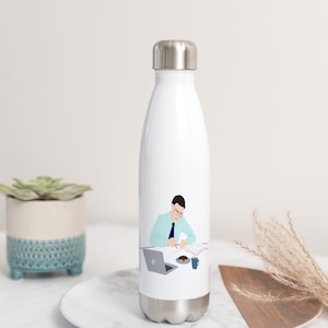 Jw brother water bottle, jw bottle, insulated bottle, jw gift,jw pioneer gift, pioneer gift, stainless bottle, Applesofgoldstudio, jw bottle