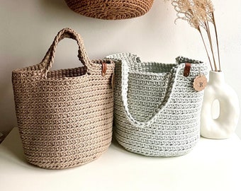 All DAY Bag, crochet bag, Bobbiny, timeless Scandinavian design.