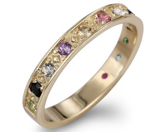 kabbalah jewelry, Priestly Breastplate hoshen gold kabbalah ring for women– engagement ring, ring with stone, mothers day gift