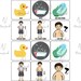 Shower Sequence for Boys, Autism AAC, Communication Visual, Special ...