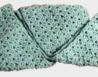 Handmade Crocheted Unisex Scarf | Soft Yarn Blend