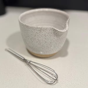 泡立て器付きセラミックボウル