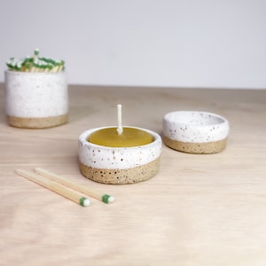 Reusable Ceramic Tea Light Cover