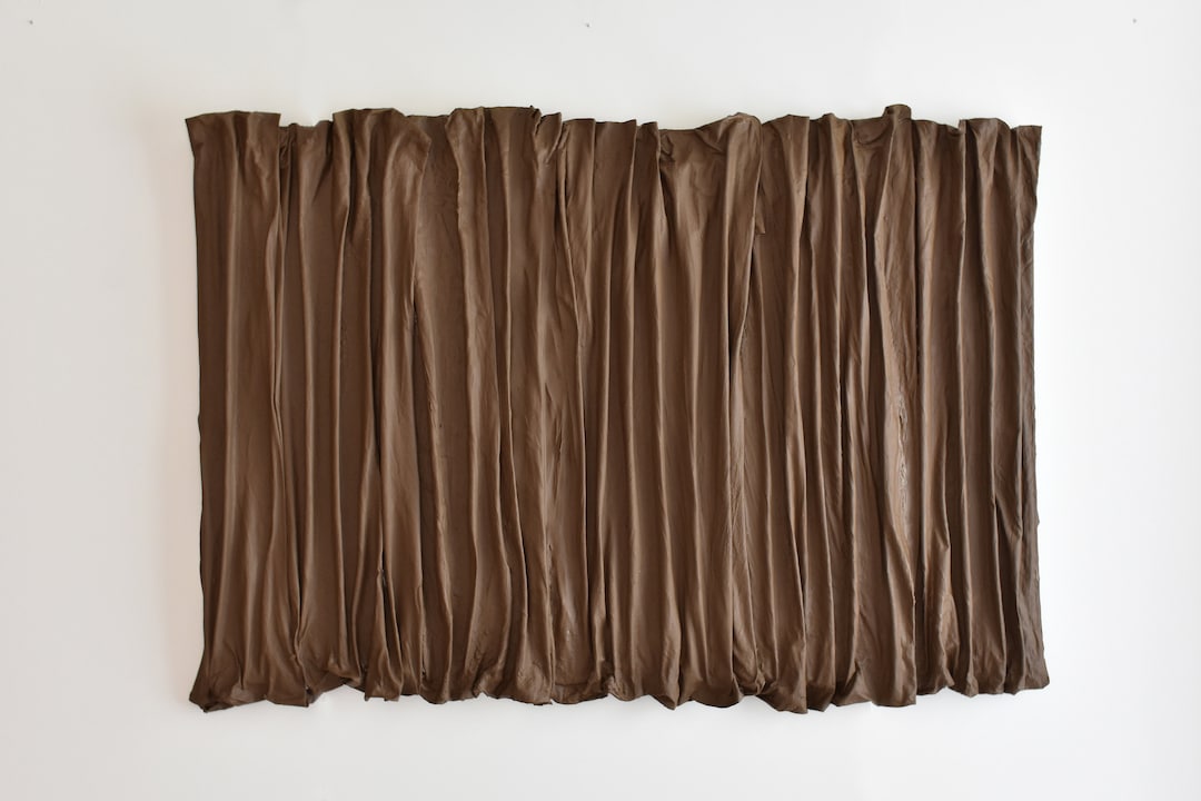 Original Textured Wall Art, Brown Modern Wall Art, Minimalist Decor, Plaster Art, Textured