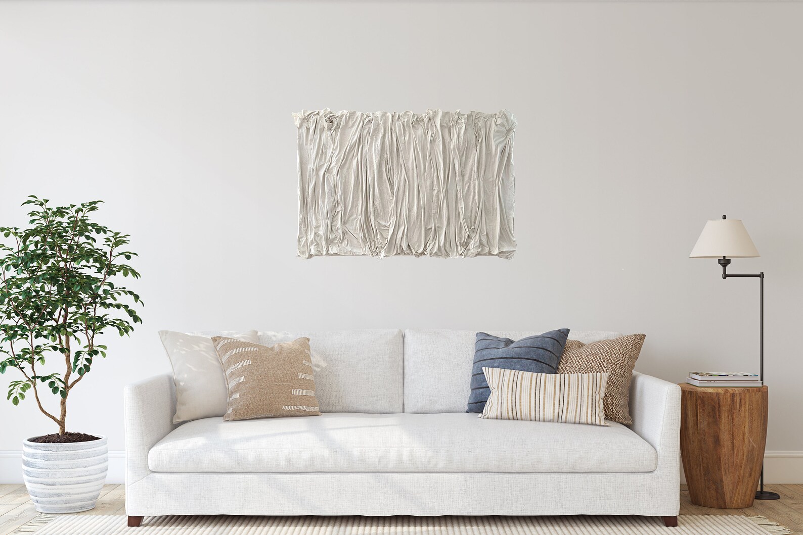 Original Abstract White Wall Art Modern Wall Art Textured - Etsy