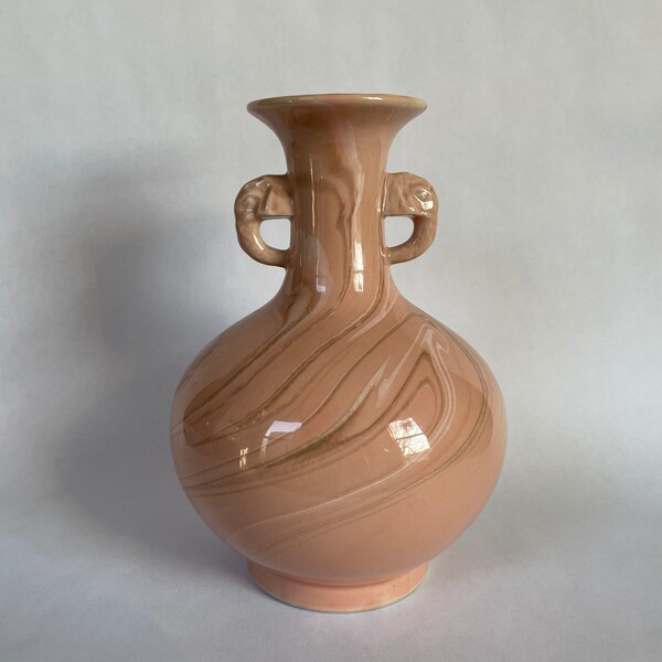 Elephant Handle Vase Etsy