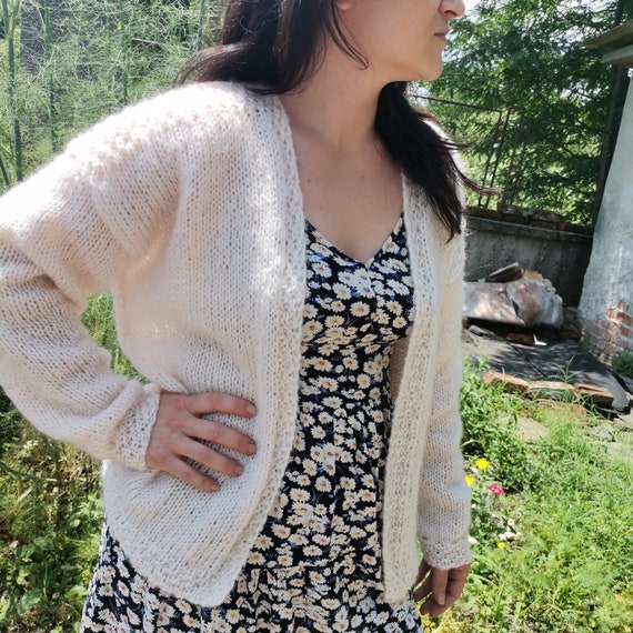 Mohair Cardiganchunky Mohair Cardigan 