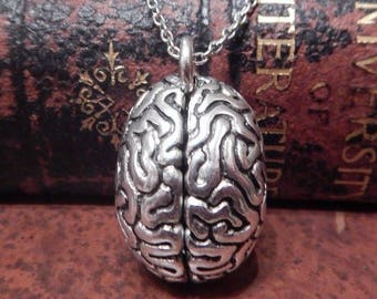 2pcs Human Brain Charms,Antique Silver 3d Human Brain Charms Pendants 17x20mm 2pcs Human Brain Charms,Antique Silver 3d Human Brain Charms Pendants 17x20mm