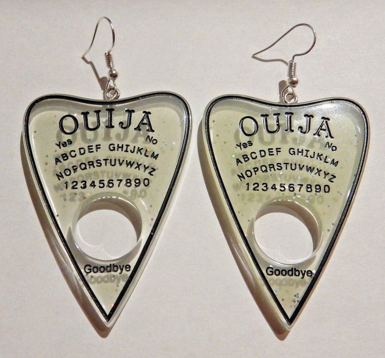 Ouija earrings Outlet
