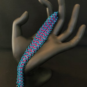 Chainmaille ElfSheet Anodized Aluminum Bracelet