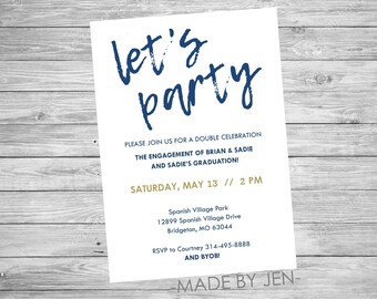 bbq party invitation company email invitation 5x7 or custom etsy