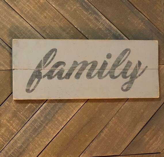 Family Wood Wall Decor Etsy