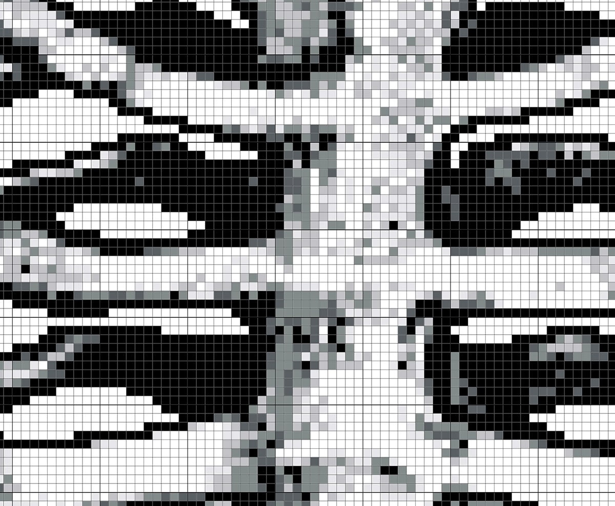 Rib Cage Cross Stitch Pattern | Black and Gray | Skeleton | Anatomy ...