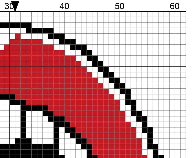 Bite Me Vampire Teeth Mouth Cross Stitch Pattern Scary - Etsy