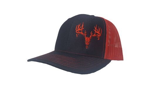 Custom Snapback Hats for Men /& Women Animal Deer Head Embroidery Cotton Snapback