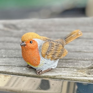 3 Pot Topping Robin Bird Garden Ornaments image 8