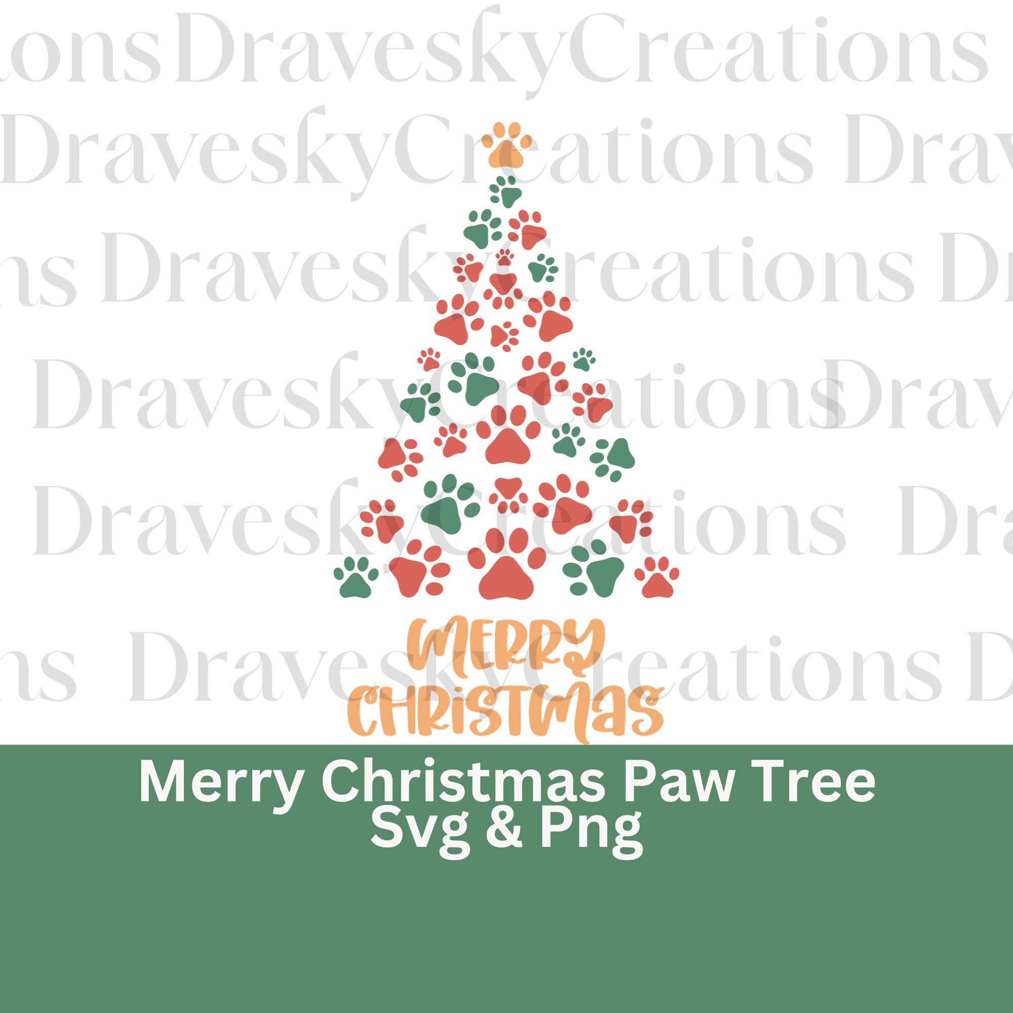 Dog Christmas Ornament, Dog Paw Print Ornament 2024, Personalized Dog