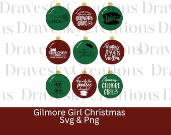 Gilmore Girl Kerst Ornament Svg Png Gilmore Girl Kerst Svg Png Gilmore Girl Svg Png Gilmore Girl Ornament Svg Png Gilmore Girl Tee