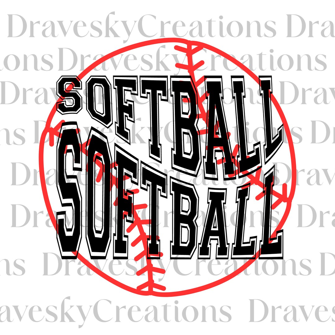 Softball Svg, Softball Png, Digital Softball Download, Softball Shirt