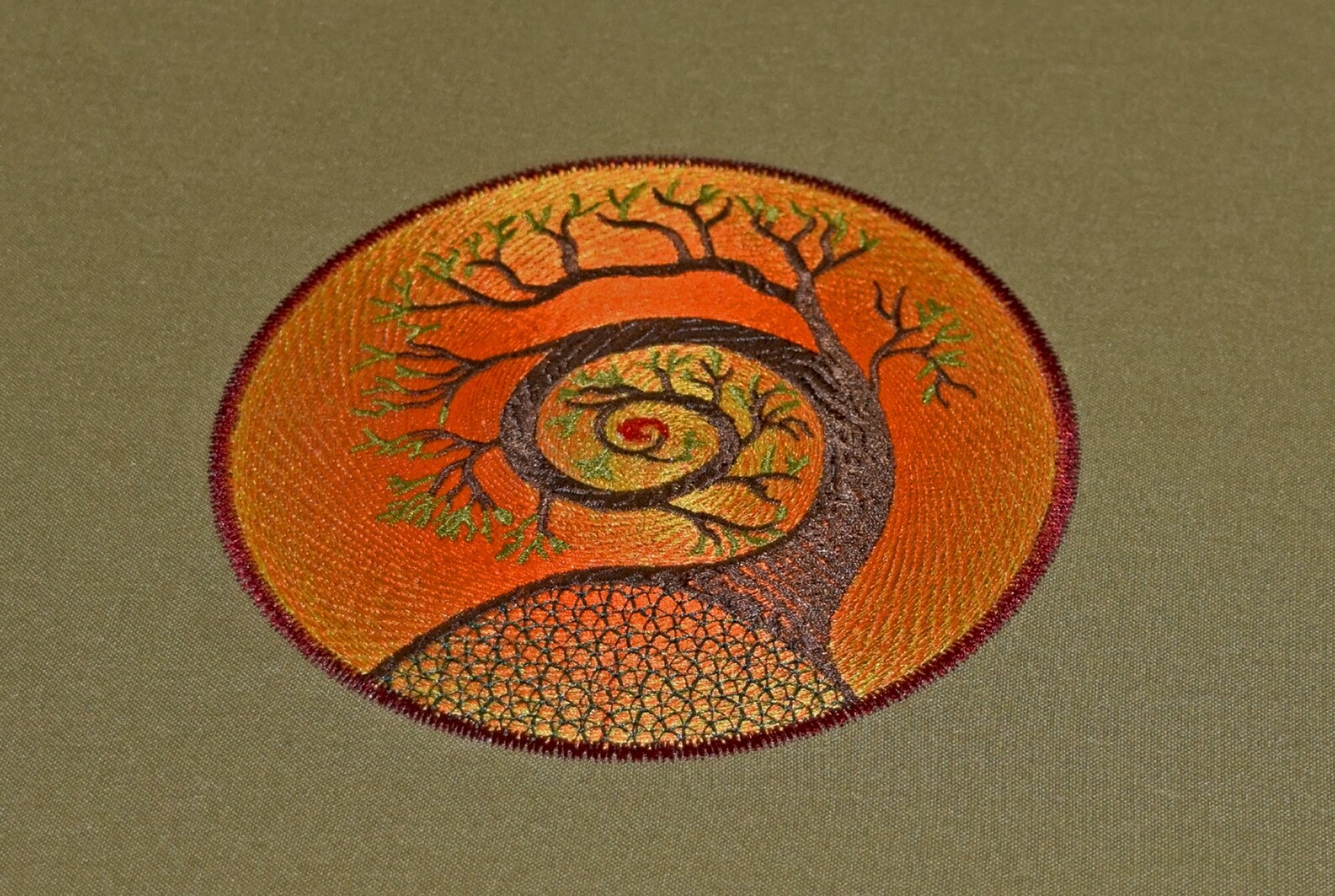 Tree of Life Machine Embroidery Design Floral Embroidery, Mandala ...