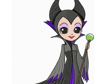 Máquina de bordar de Halloween Bordado de una linda bruja para tus decoraciones de Halloween