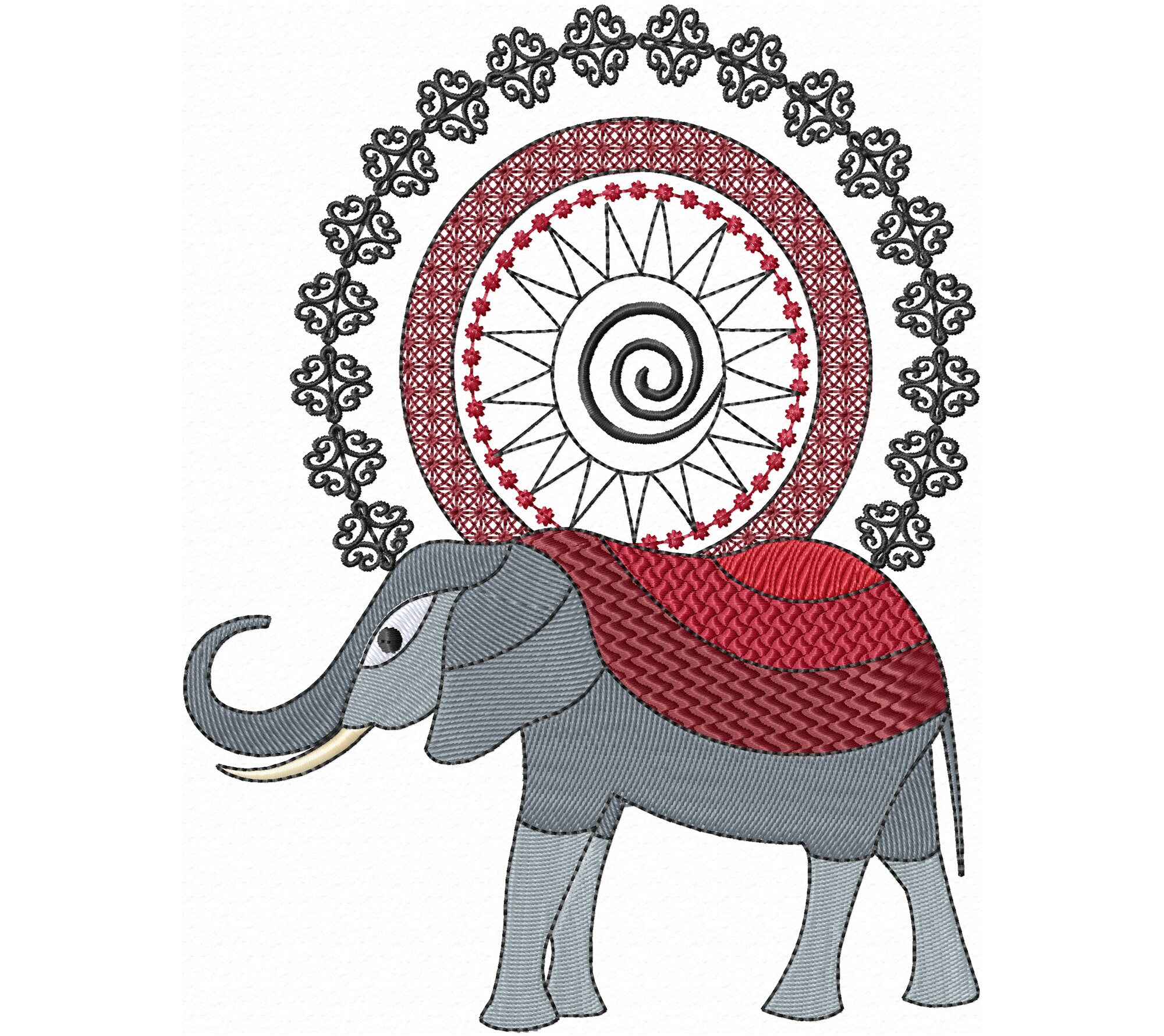 Débardeur Mandala Éléphant Bohème Coloré - Art Exotique Unique Et Stylé Pour Hommes Et Femmes