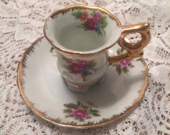 Demitasse Cup and Saucer