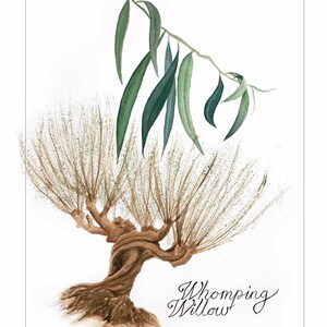 Whomping Willow Print Instant Download image 3