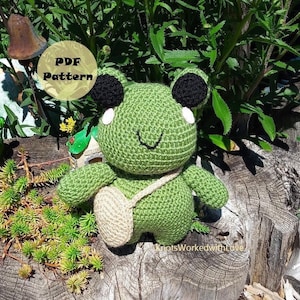 Crochet Frog Pattern-Amigurumi Frog pattern pdf