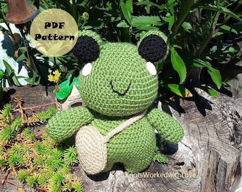 Crochet Frog Pattern-Amigurumi Frog pattern pdf